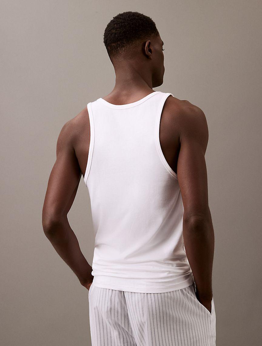 Cotton Stretch Blend 3-Pack Slim Fit Tank Top Product Image