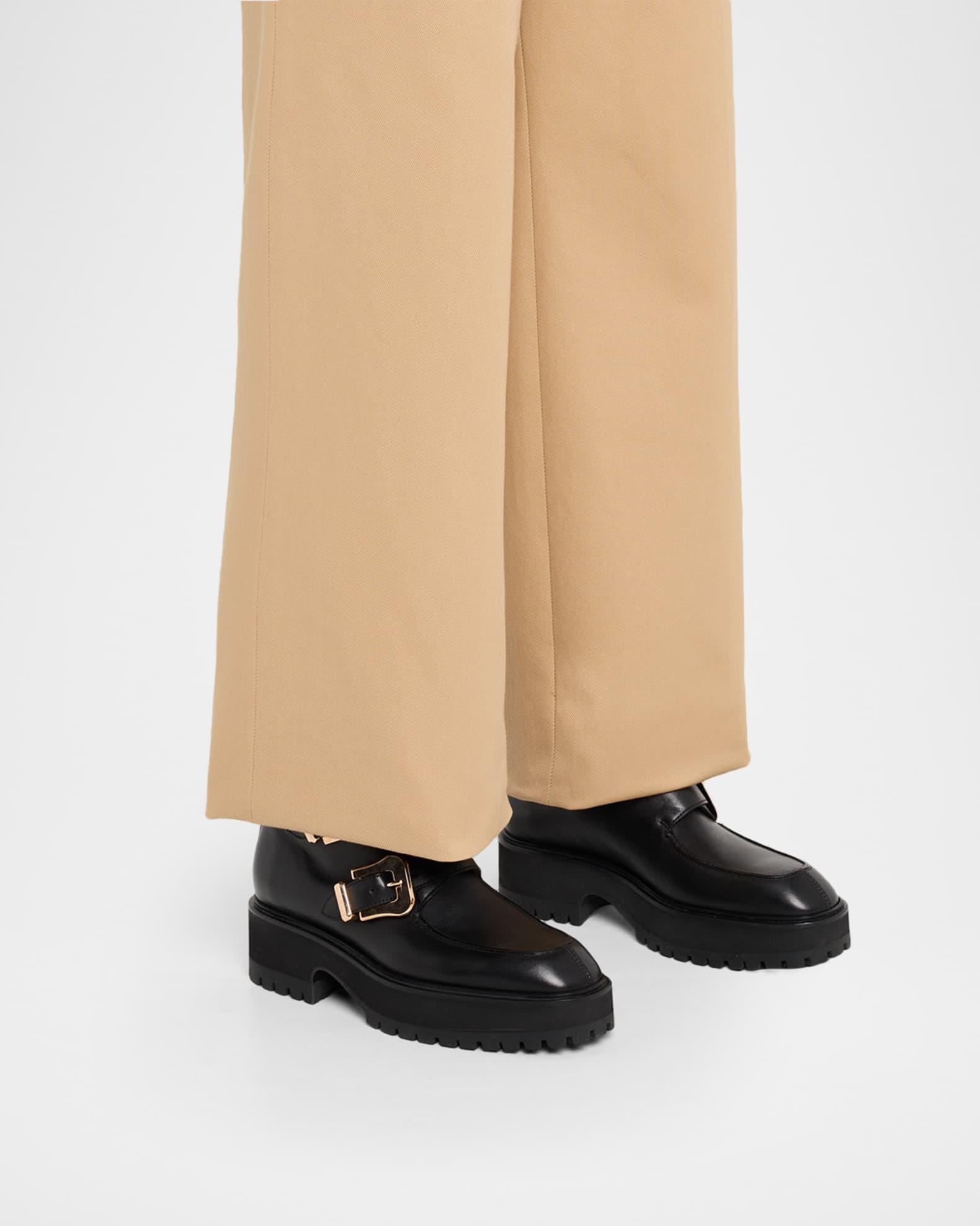 Apollo Leather Ankle Booties Product Image