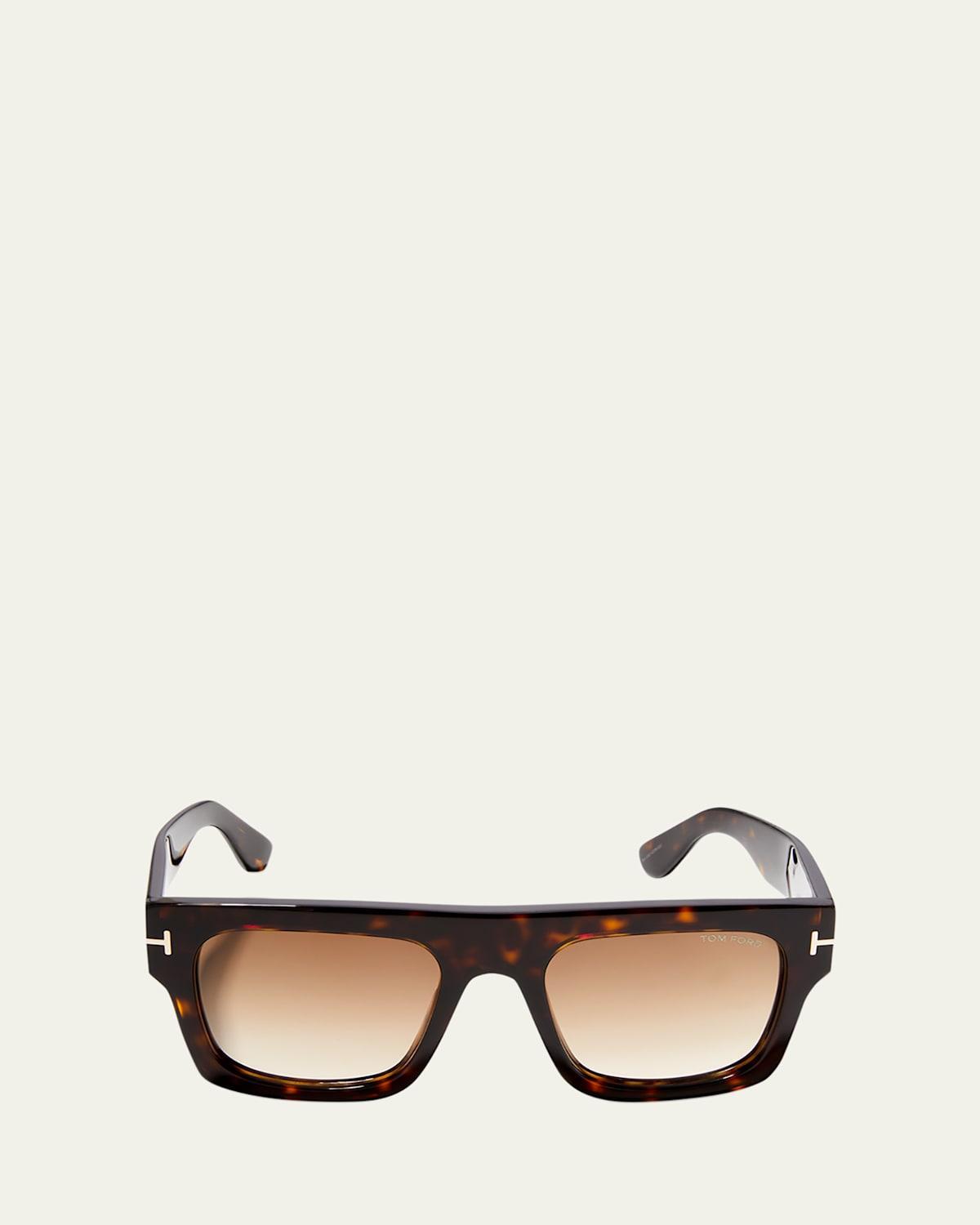 Fausto Square Acetate Sunglasses Product Image