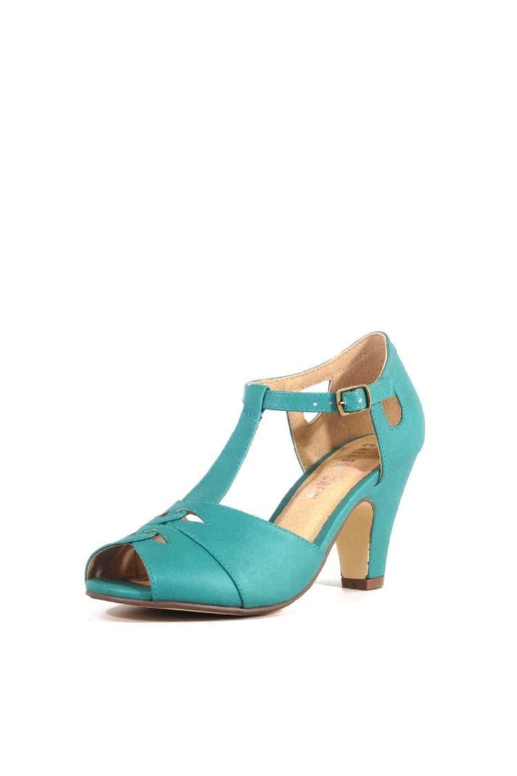 Catherina T-Strap Heels Product Image