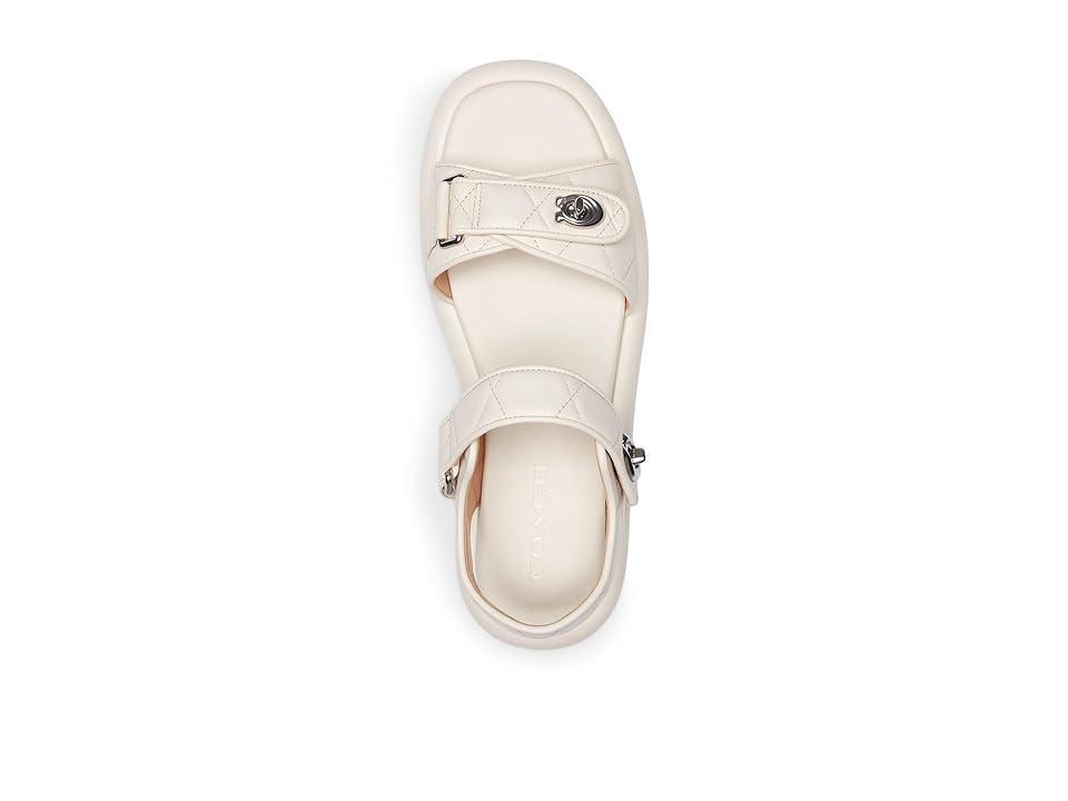 COACH Peyton Sandals (Chalk) Women's Sandals Product Image