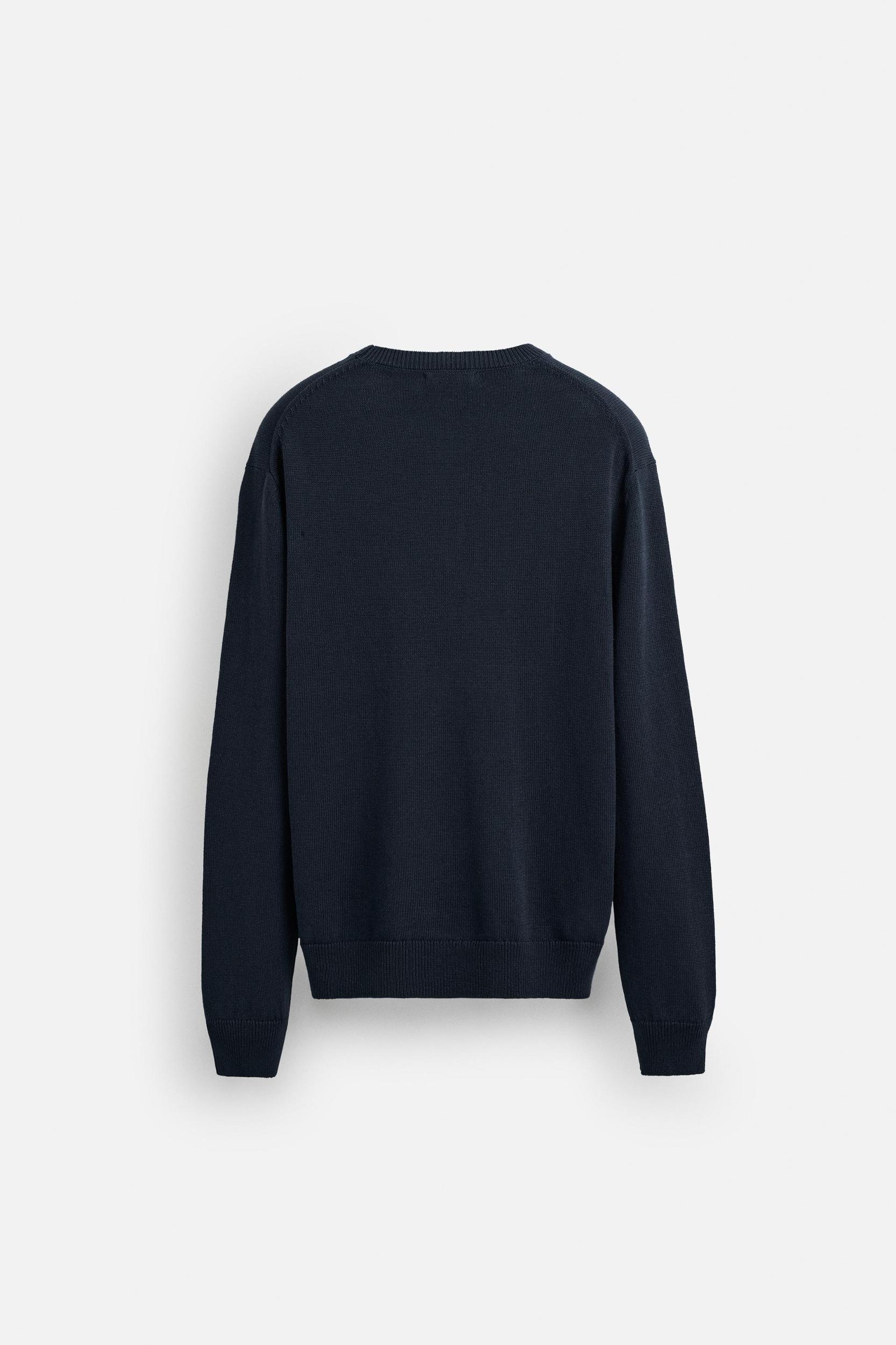 COTTON - LINEN BLEND SWEATER Product Image