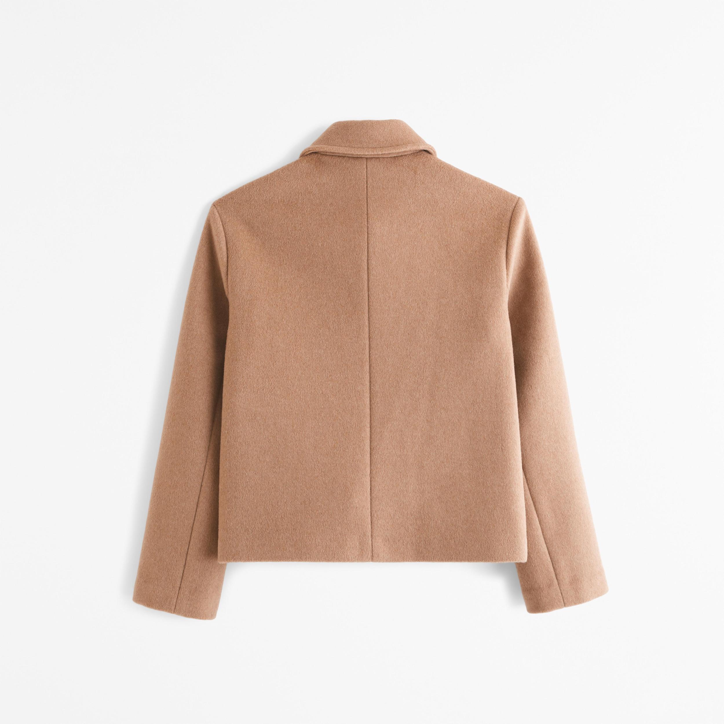 Short Wool-Blend Coat Product Image