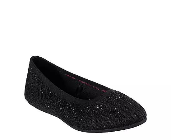 Skechers Womens Cleo 2.0 Glitzy Daze Flat Product Image