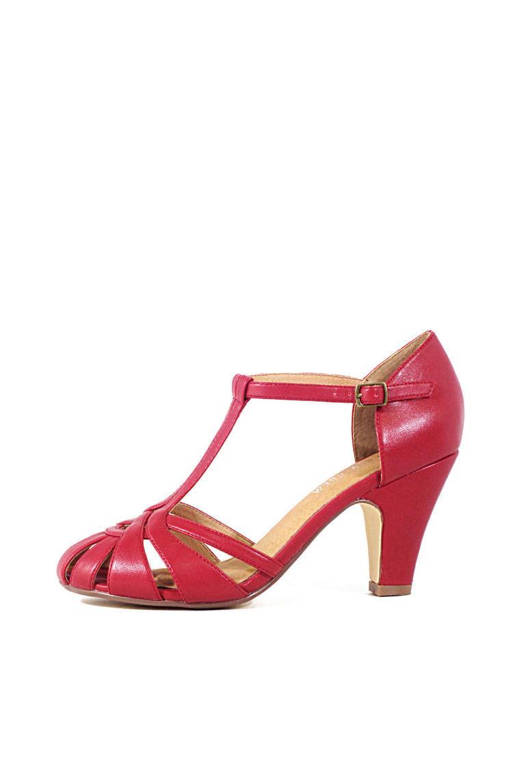 Sergi T-Strap Heels Product Image