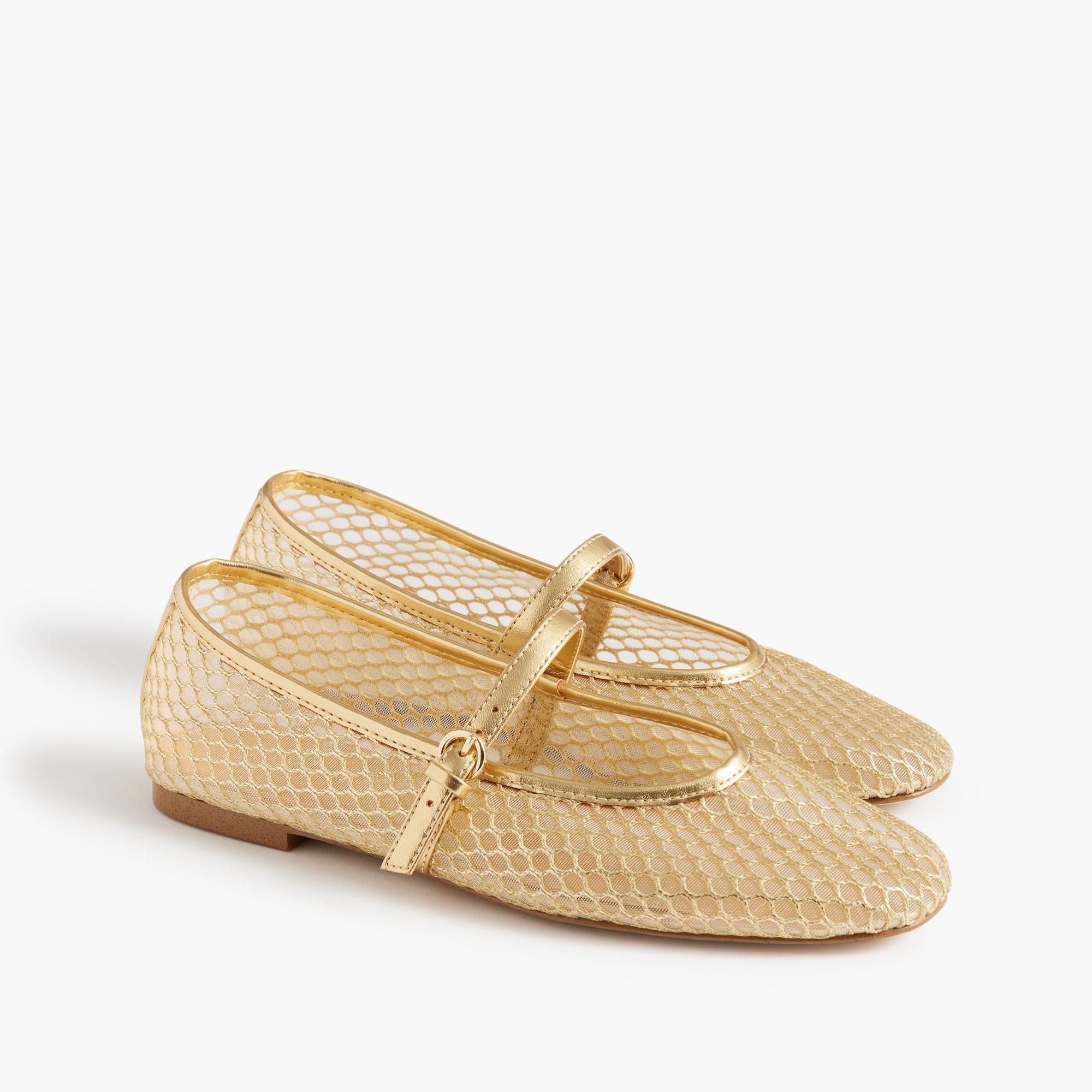 Mesh Mary Jane flats Product Image