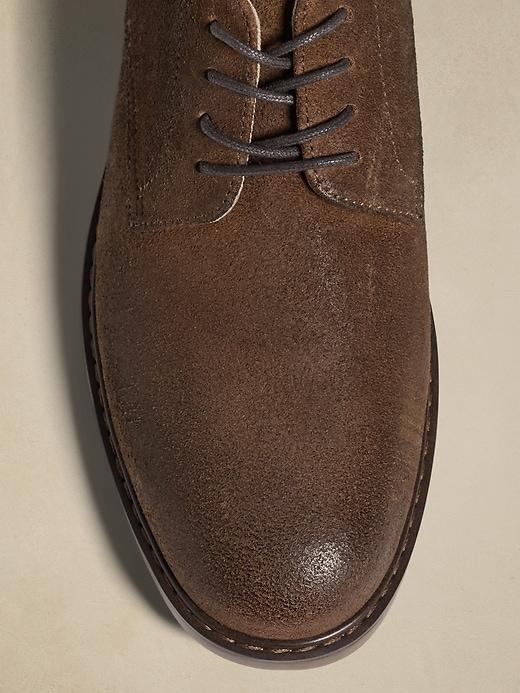 Suede Casual Derby Shoe Product Image