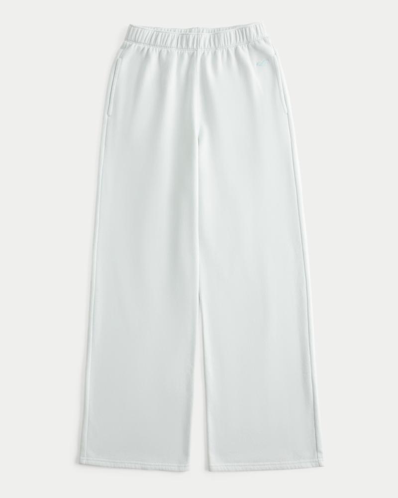 Hollister Feel Good Fleece Wide-Leg Pants Product Image