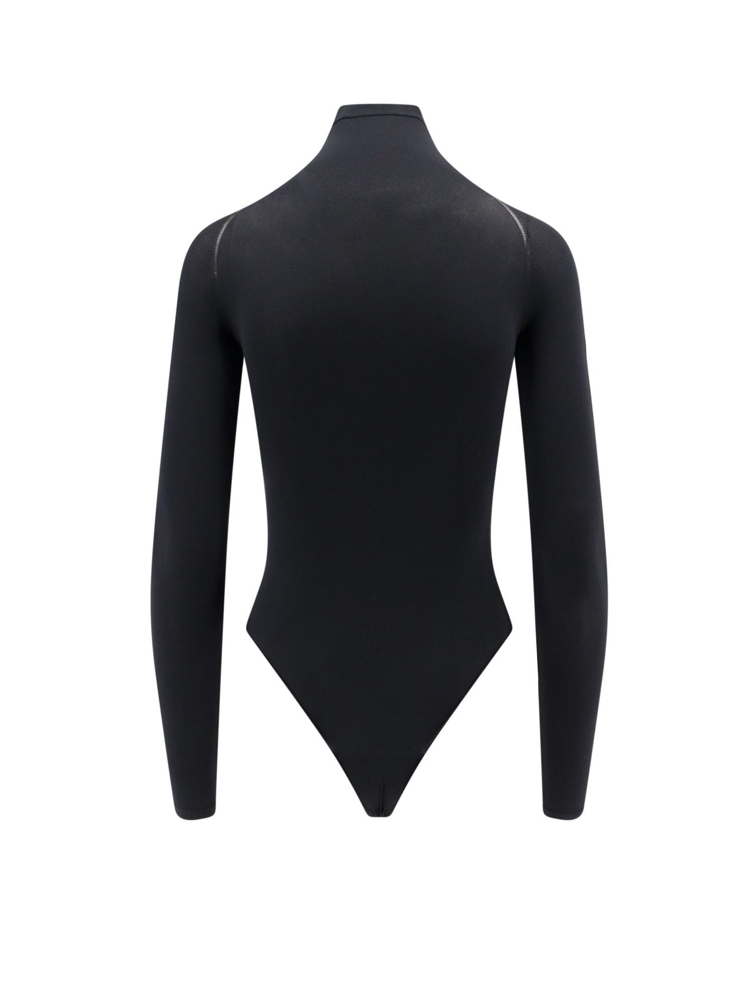 ALAÏA Second Skin Nylon Body In Black Product Image