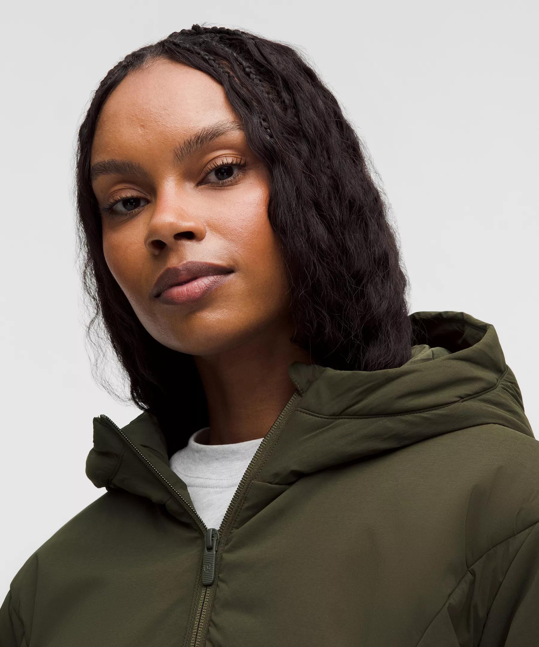 Water-Resistant Insulated Hooded Jacket Product Image