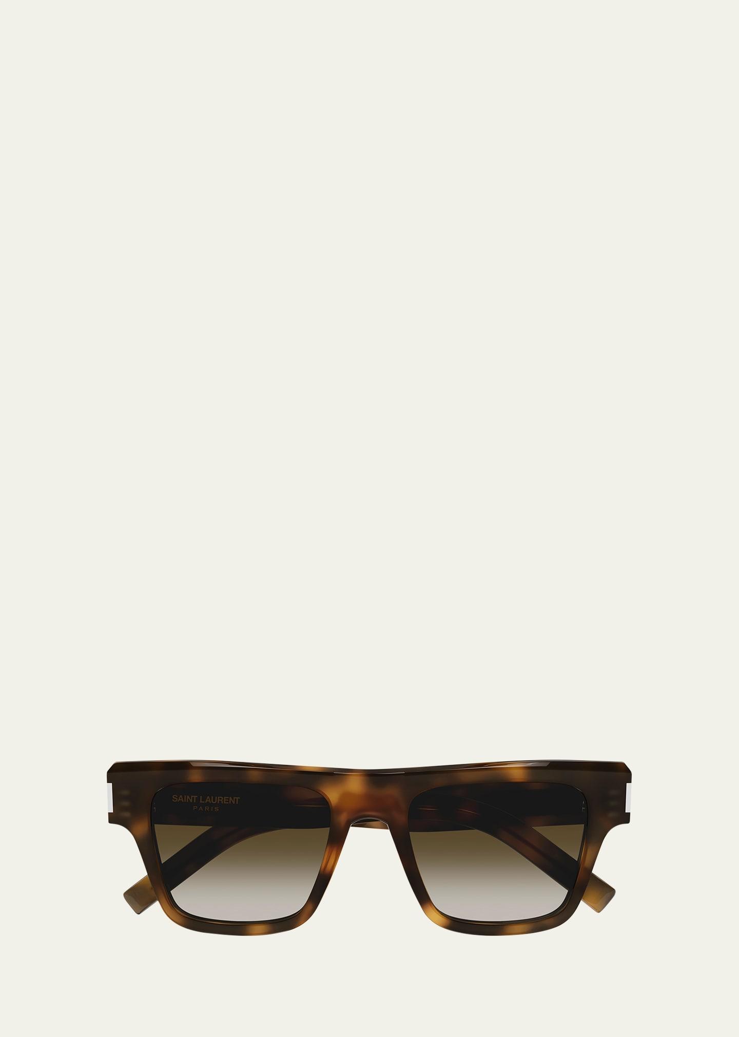 Mens SL 469 Acetate Rectangle Sunglasses Product Image