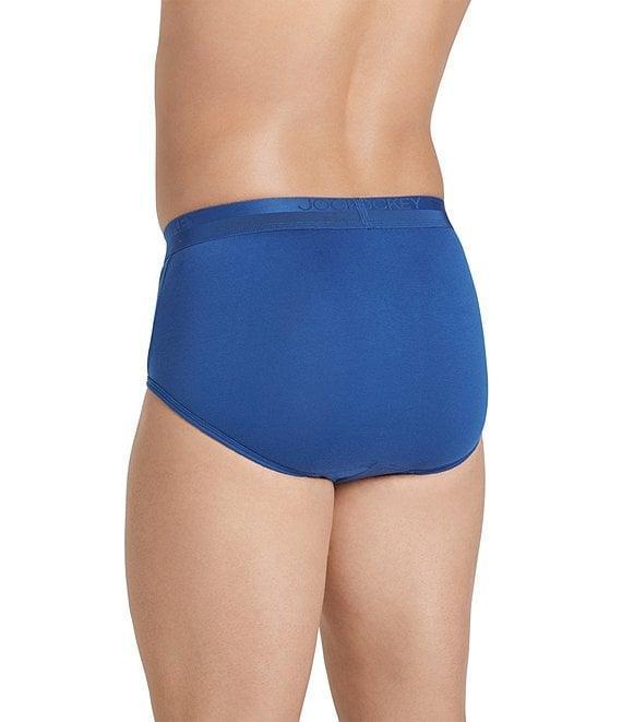 Jockey Signature Pima Cotton Full-Rise Briefs 4-Pack Product Image
