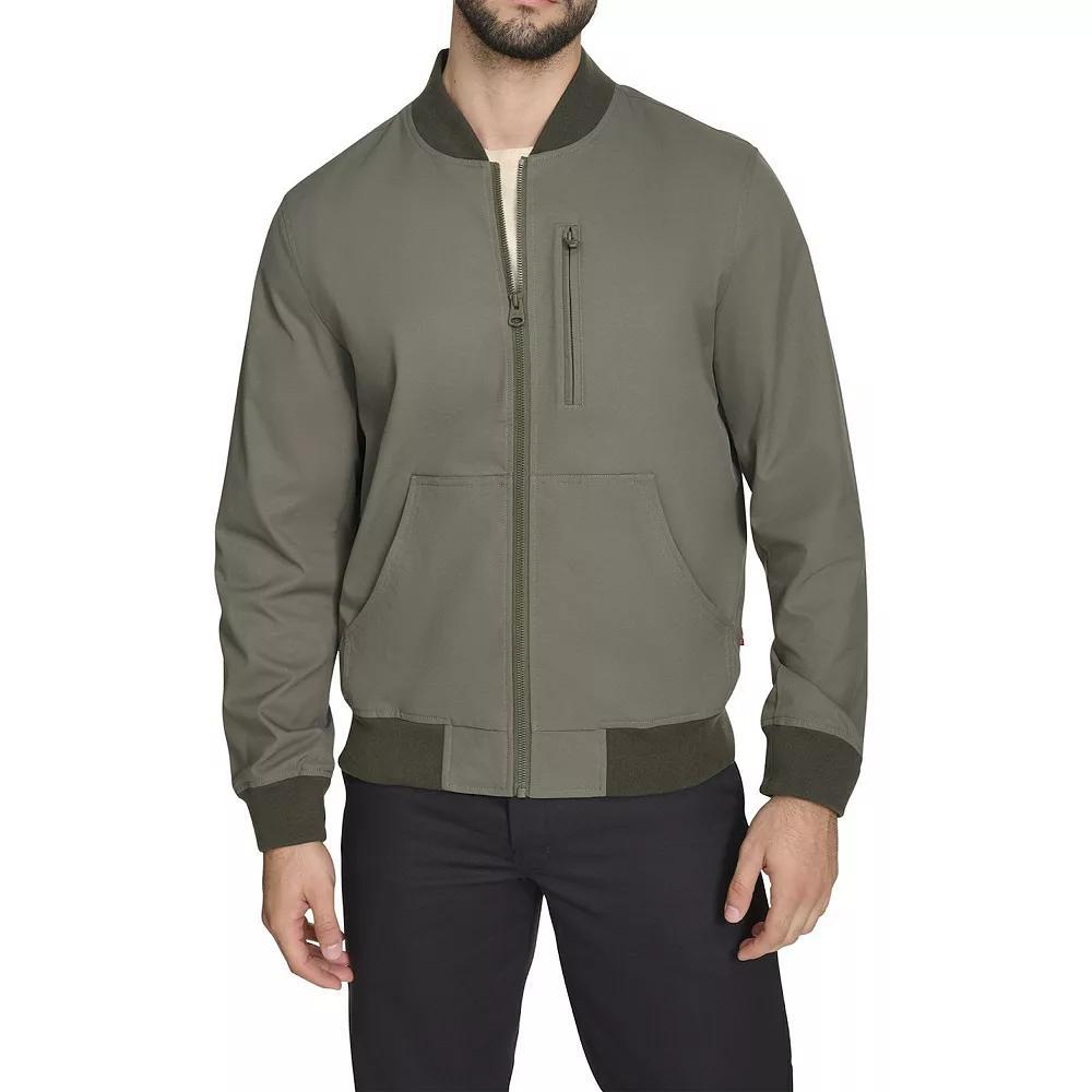 Men's Levi's® Utility Bomber Jacket, Size: Large, Green Product Image