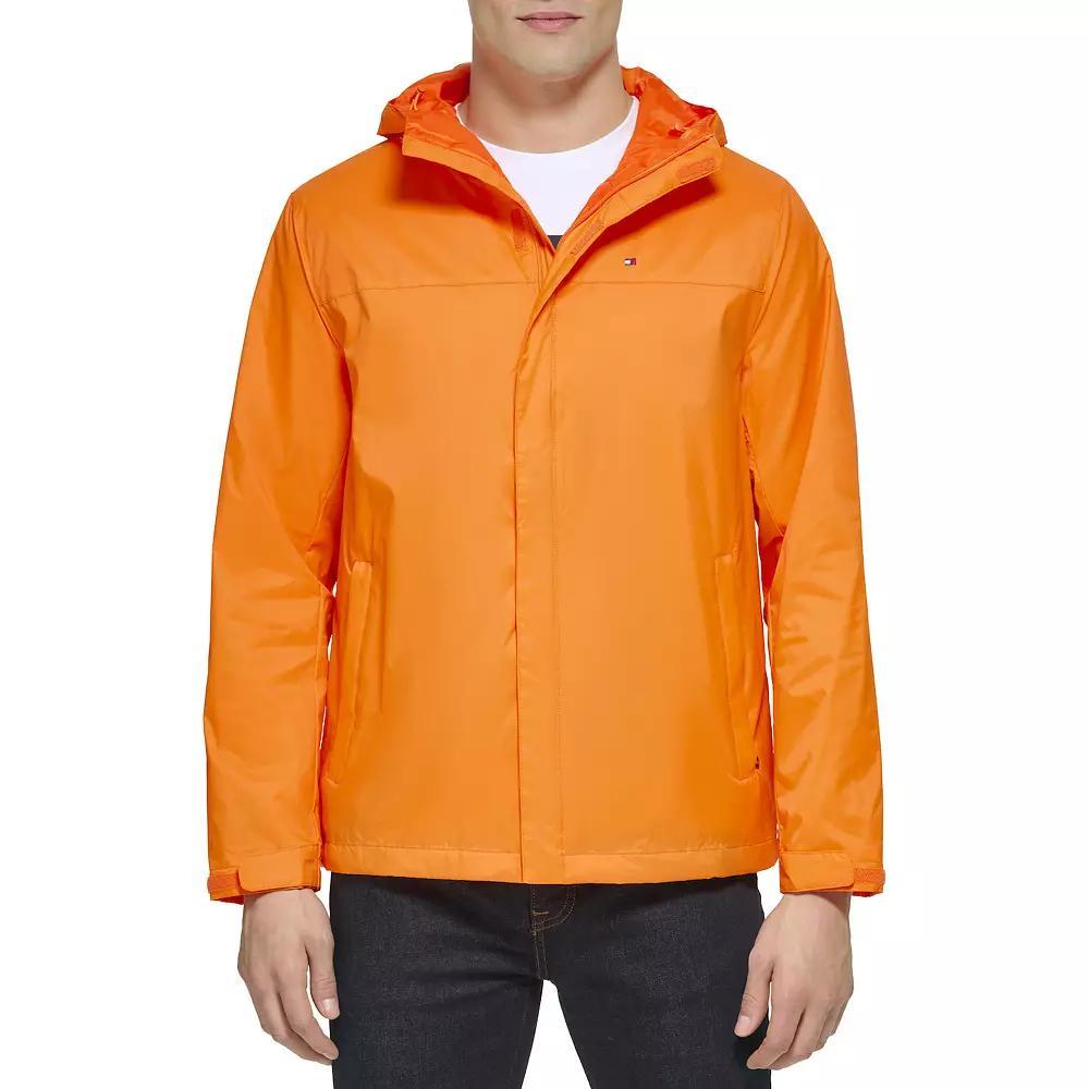 Men's Tommy Hilfiger Hooded Rain Jacket,  Product Image