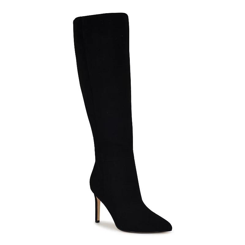 Nine West Richy Womens Leather Knee-High Boots Product Image