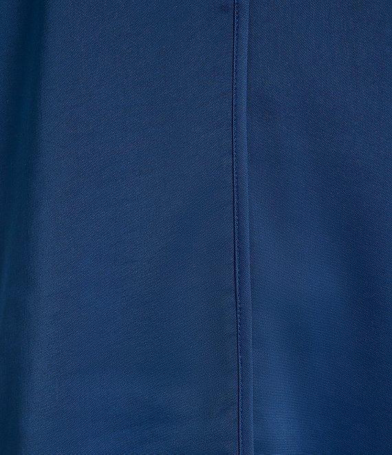 DKNY by Donna Karan Woven V-Neck Short Sleeve Blouse Product Image