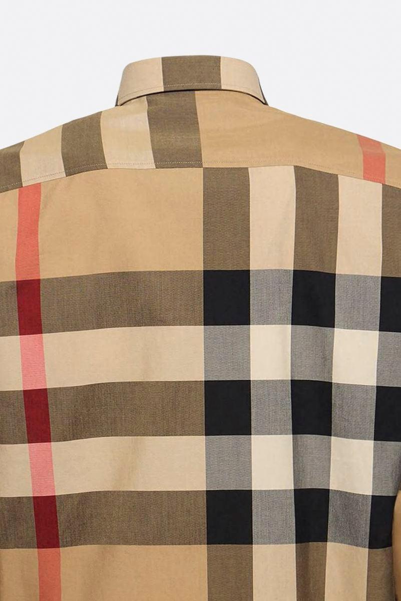 checkered cotton shirt Product Image