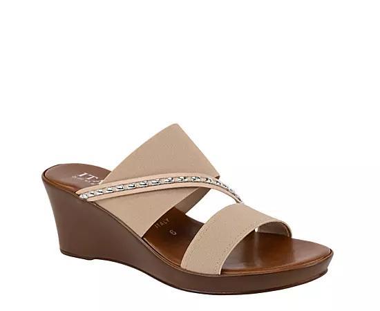 Italian Shoemakers Pert Womens Wedge Sandals Product Image