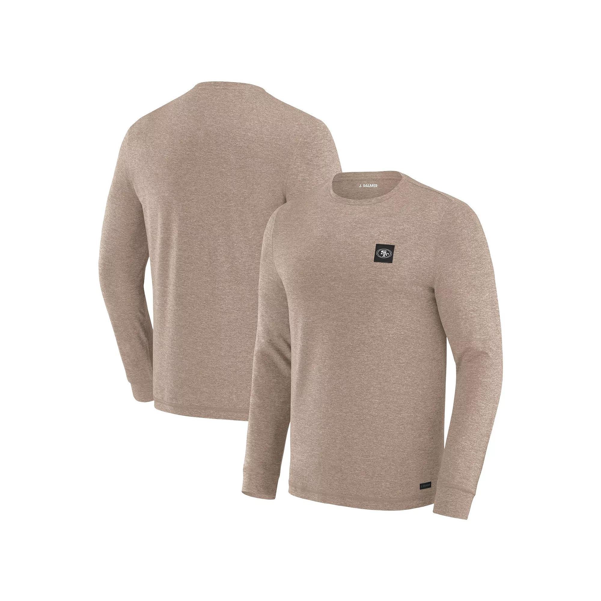 Men's J. Palmer Tan Philadelphia Eagles Four Down Long Sleeve T-Shirt, Size: Medium, Team Product Image