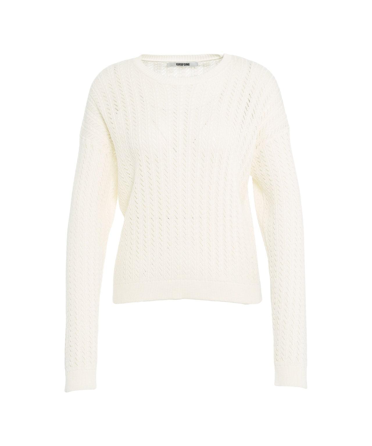 Open knit sweater Product Image