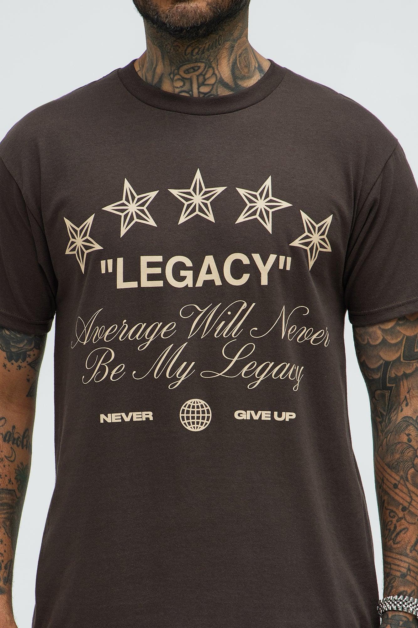 My Legacy Star Short Sleeve Tee - Brown Product Image
