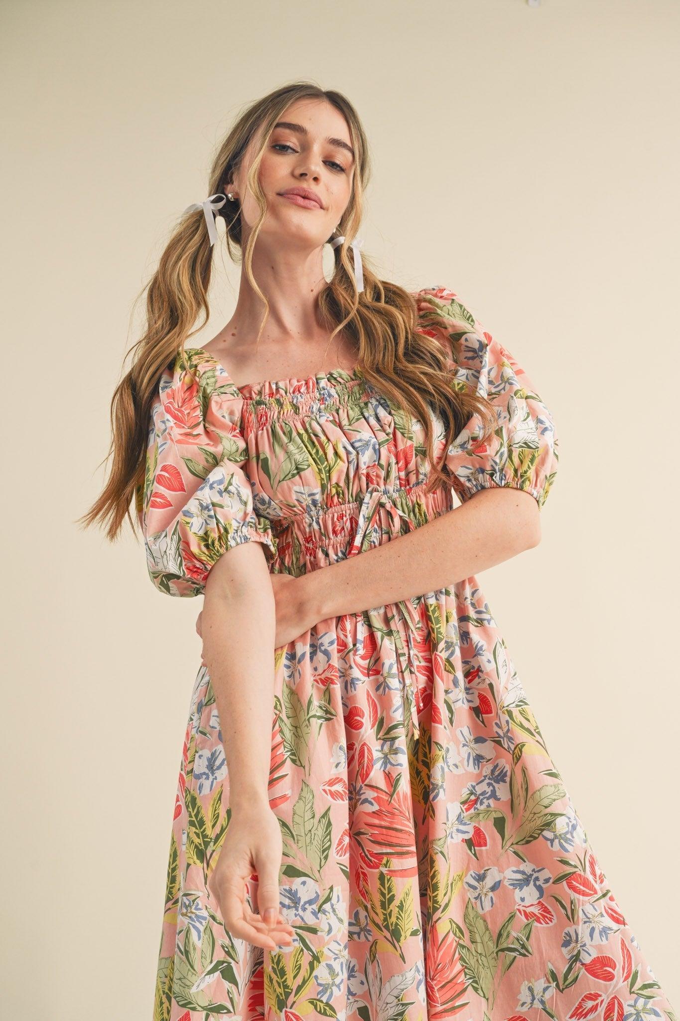 Floral Midi Dress Product Image