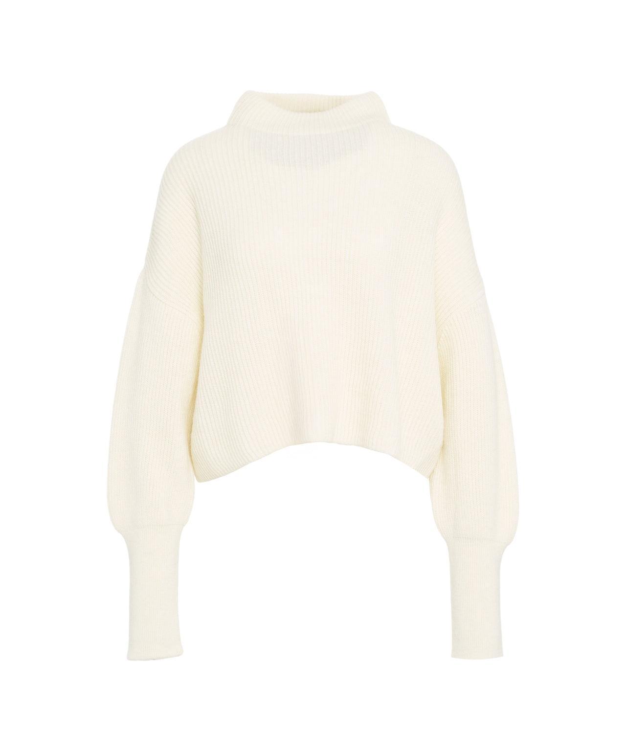 Wool Blend knit sweater Product Image