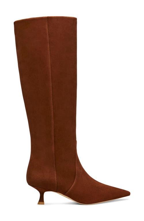 Naomi Suede Kitten Tall Boots Product Image