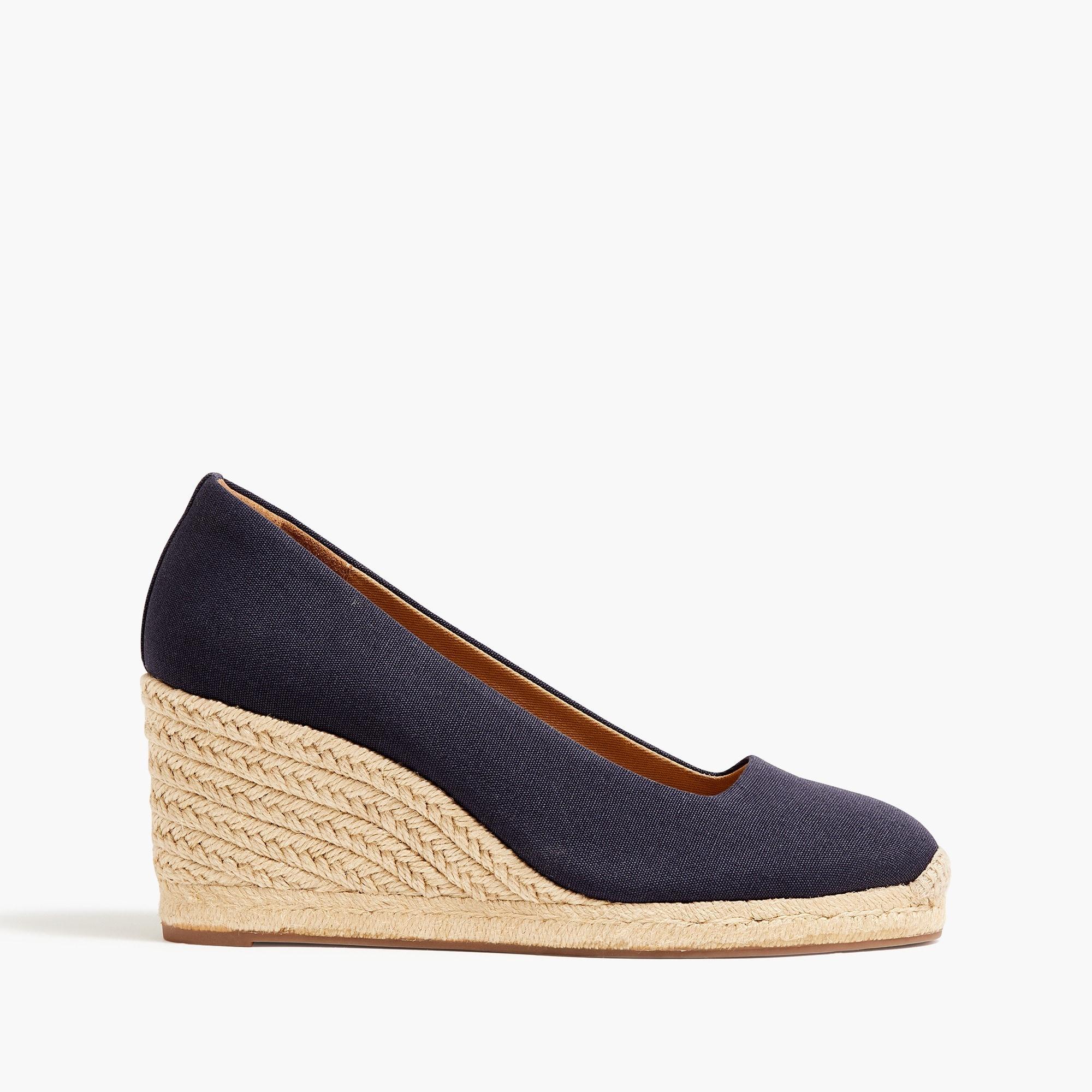 Canvas espadrille wedges Product Image