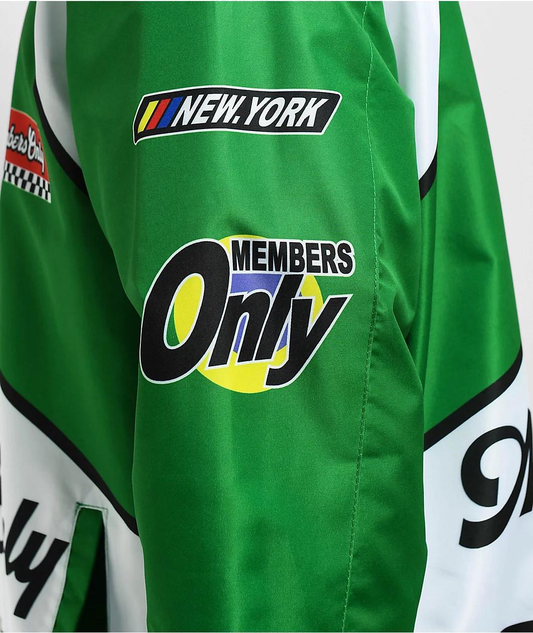 Members Only Racing Green Jacket Product Image
