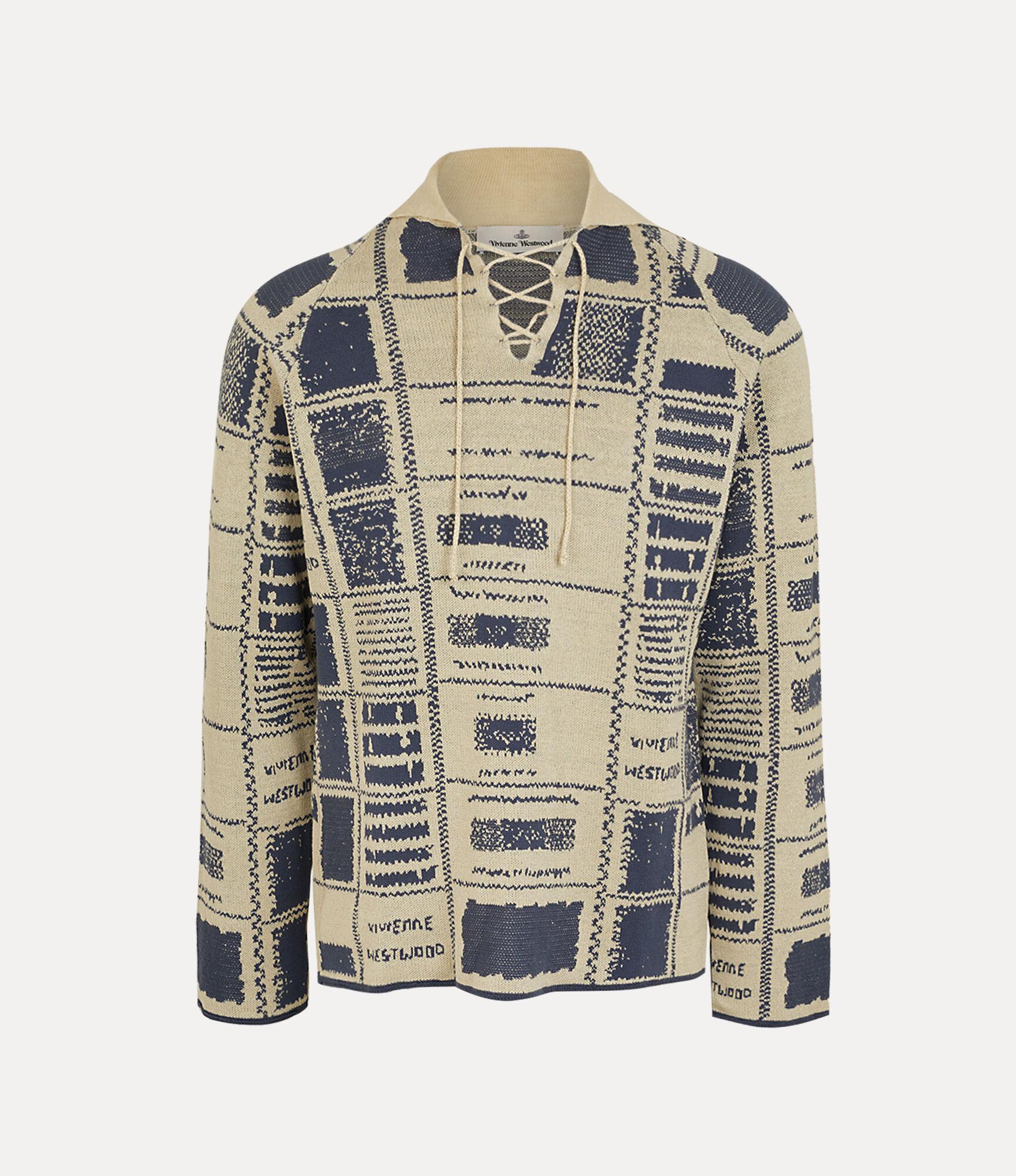 Checked Polo Jumper Product Image