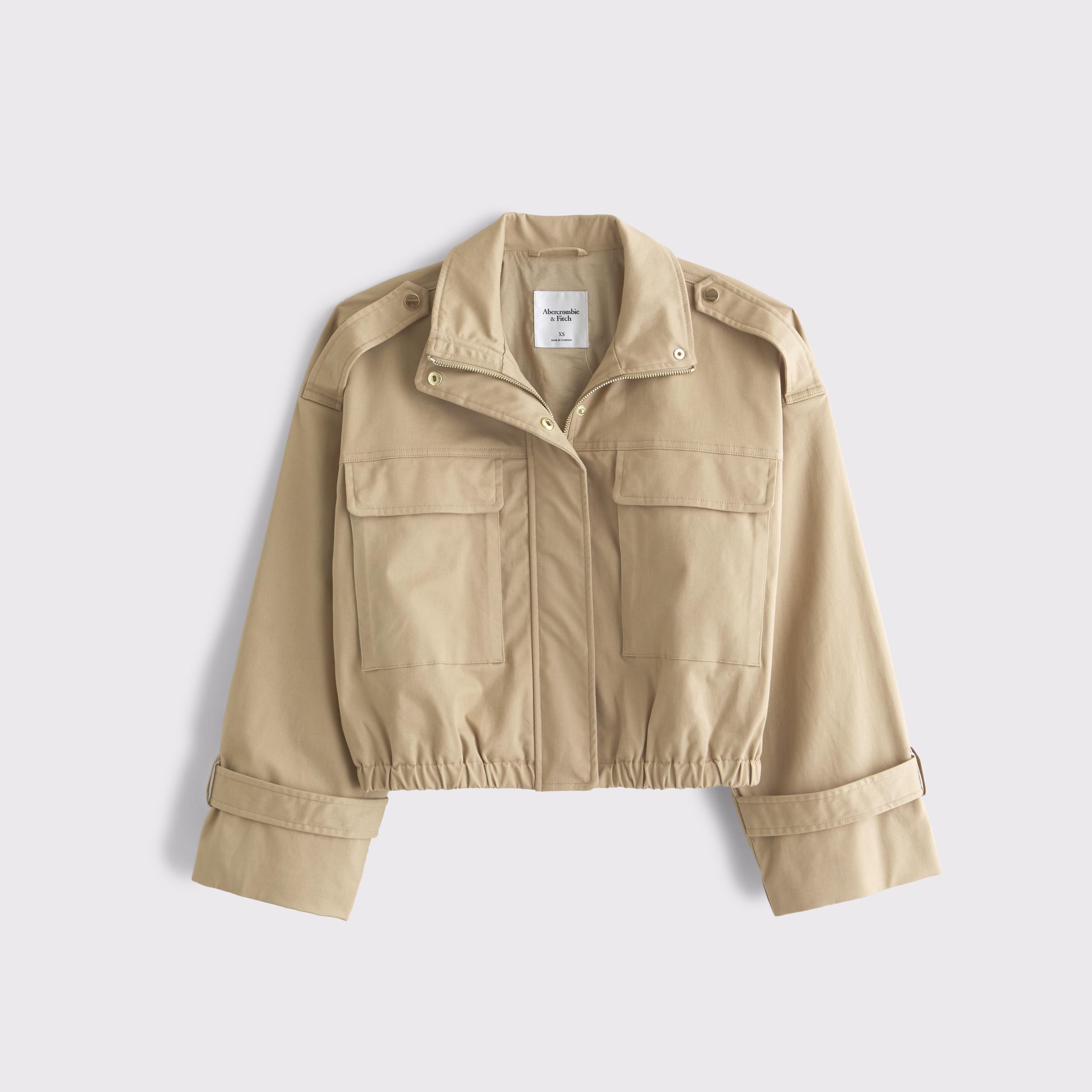 Lightweight Cinched Utility Jacket Product Image