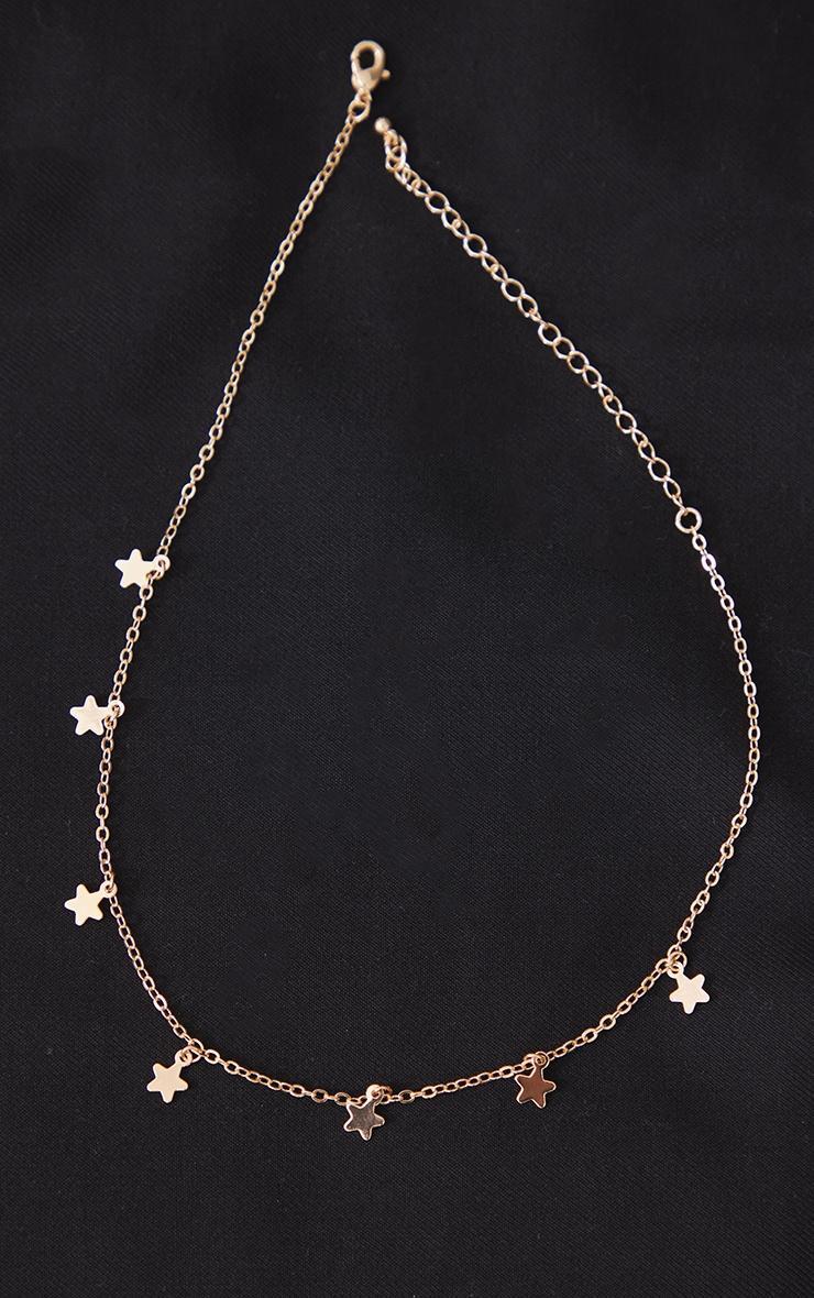 Gold Dainty Star Necklace Product Image