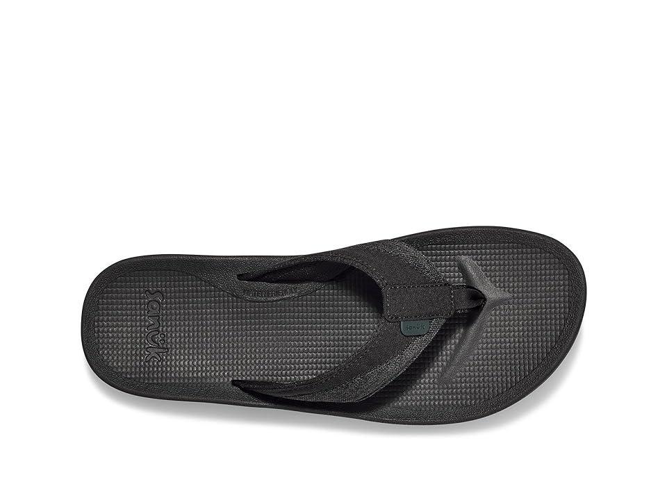 Sanuk Mens Cosmic Seas Mesh Thong Sandals Product Image