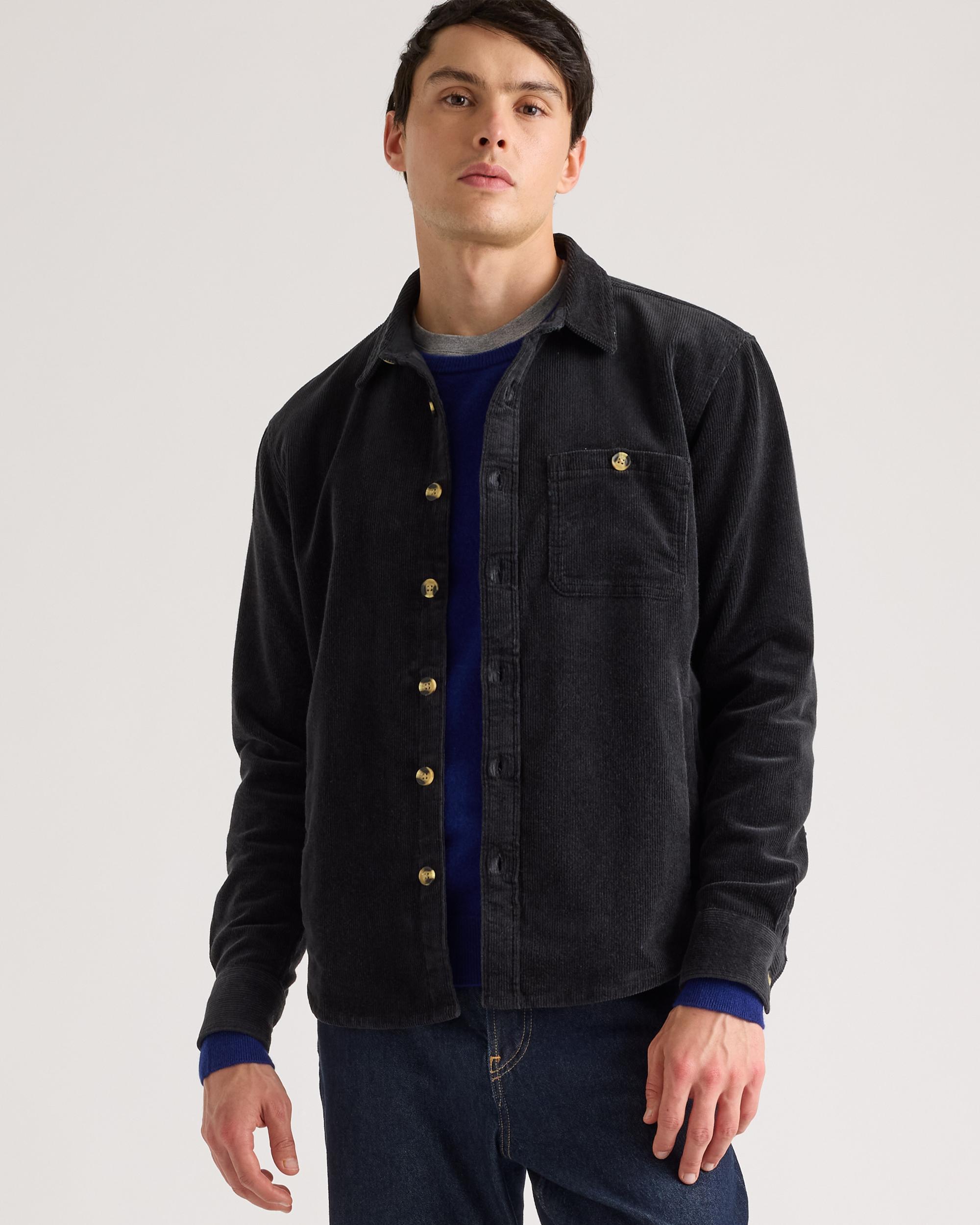 Quince | Men's Organic Stretch Corduroy Overshirt Organic Cotton Product Image