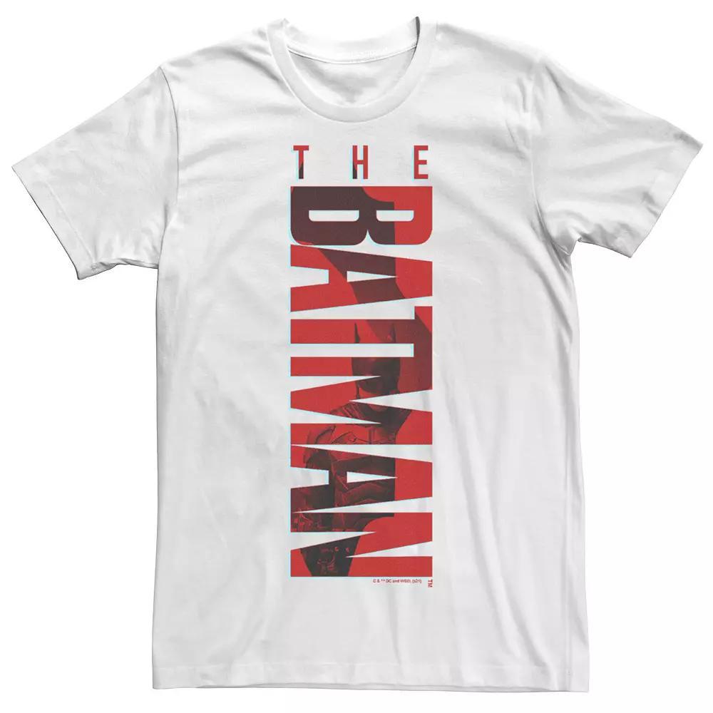 Men's DC Comics The Batman Red Layer Poster Tee,  Product Image