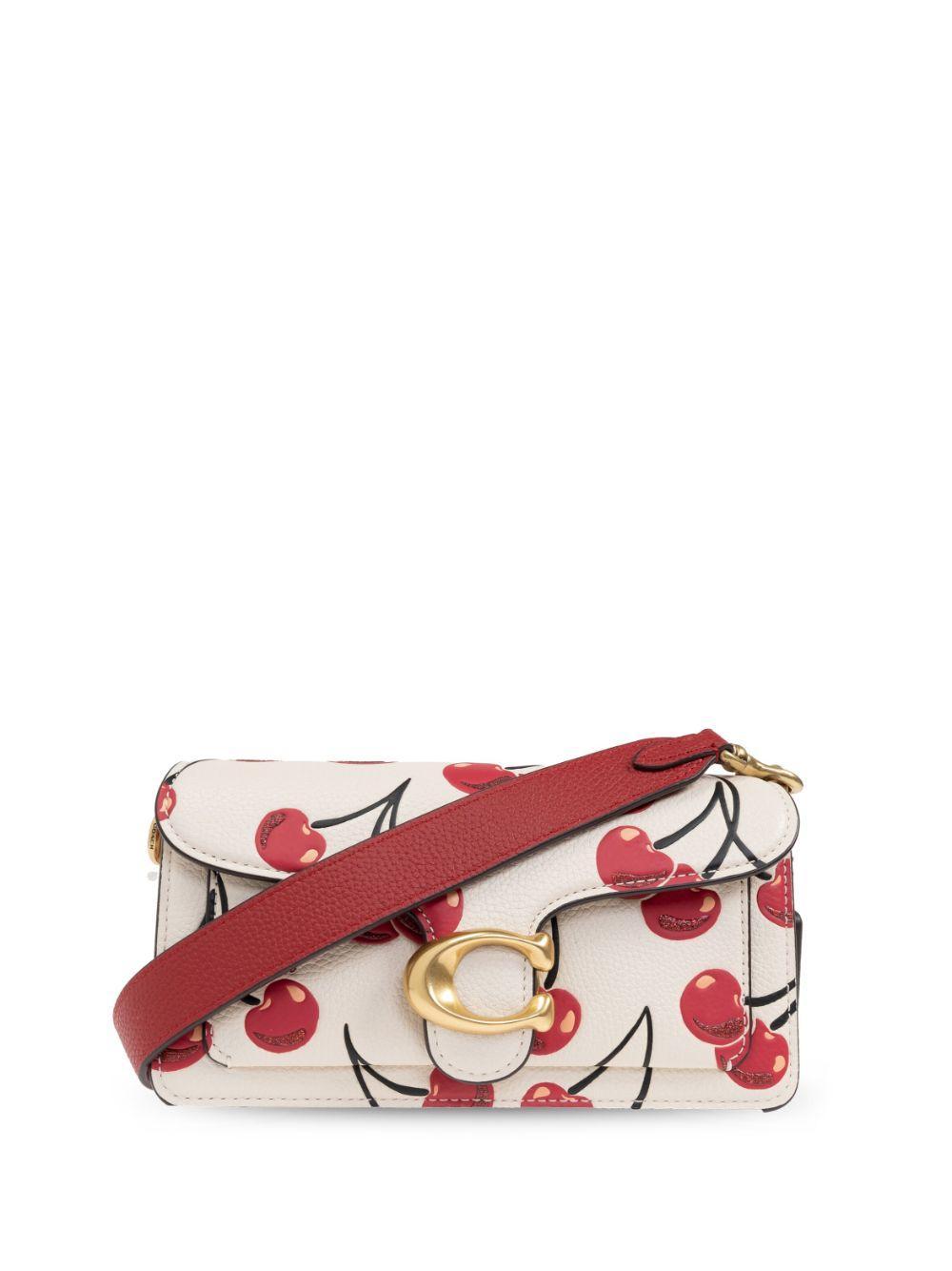 COACH Tabby 20 Cherry Print Shoulder Bag In Multi Product Image