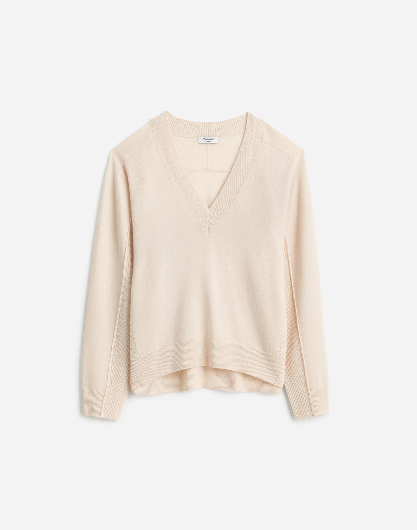 Cashmere V-Neck Sweater Product Image