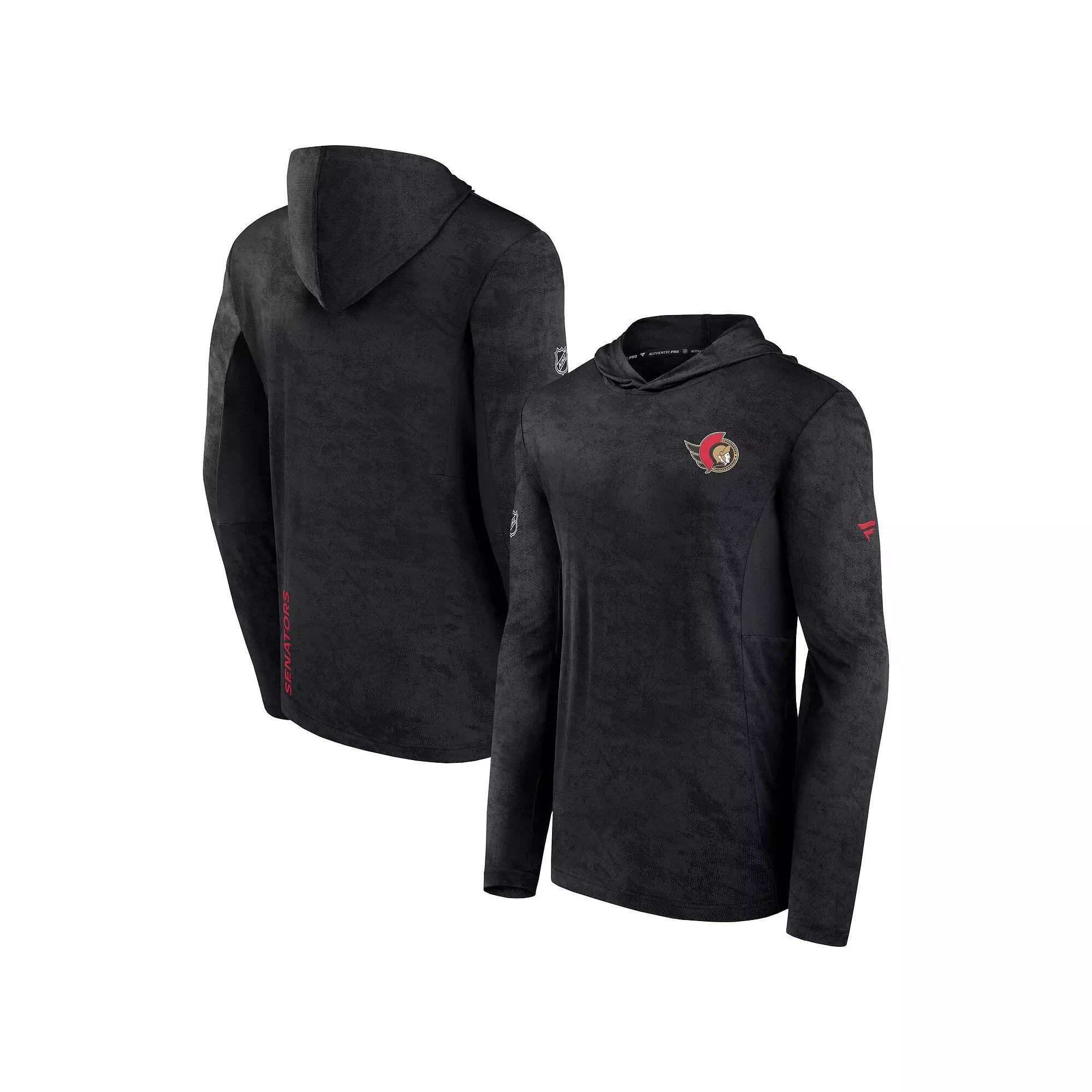 Men's Fanatics Branded Deep Sea Blue Seattle Kraken Authentic Pro Rink Camo Pullover Hoodie,  Product Image