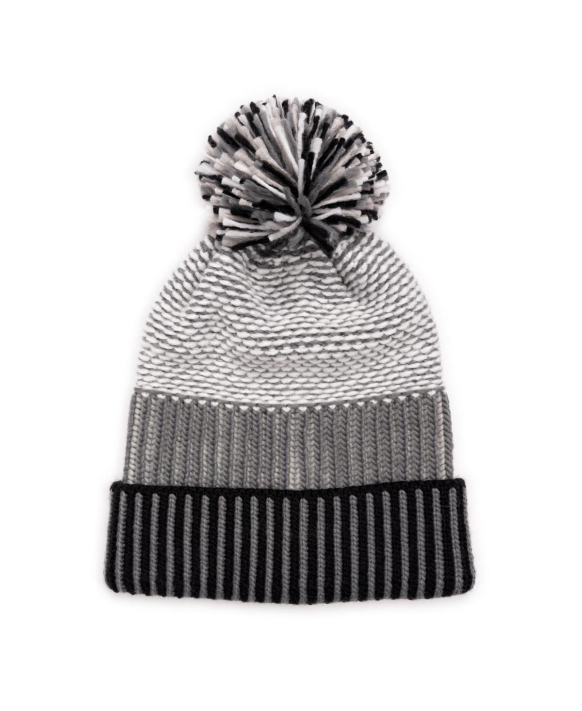 Womens MUK LUKS Textured Beanie Hat Product Image