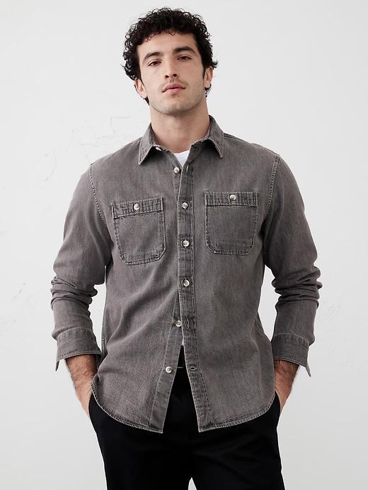 Authentic Indigo Shirt Product Image