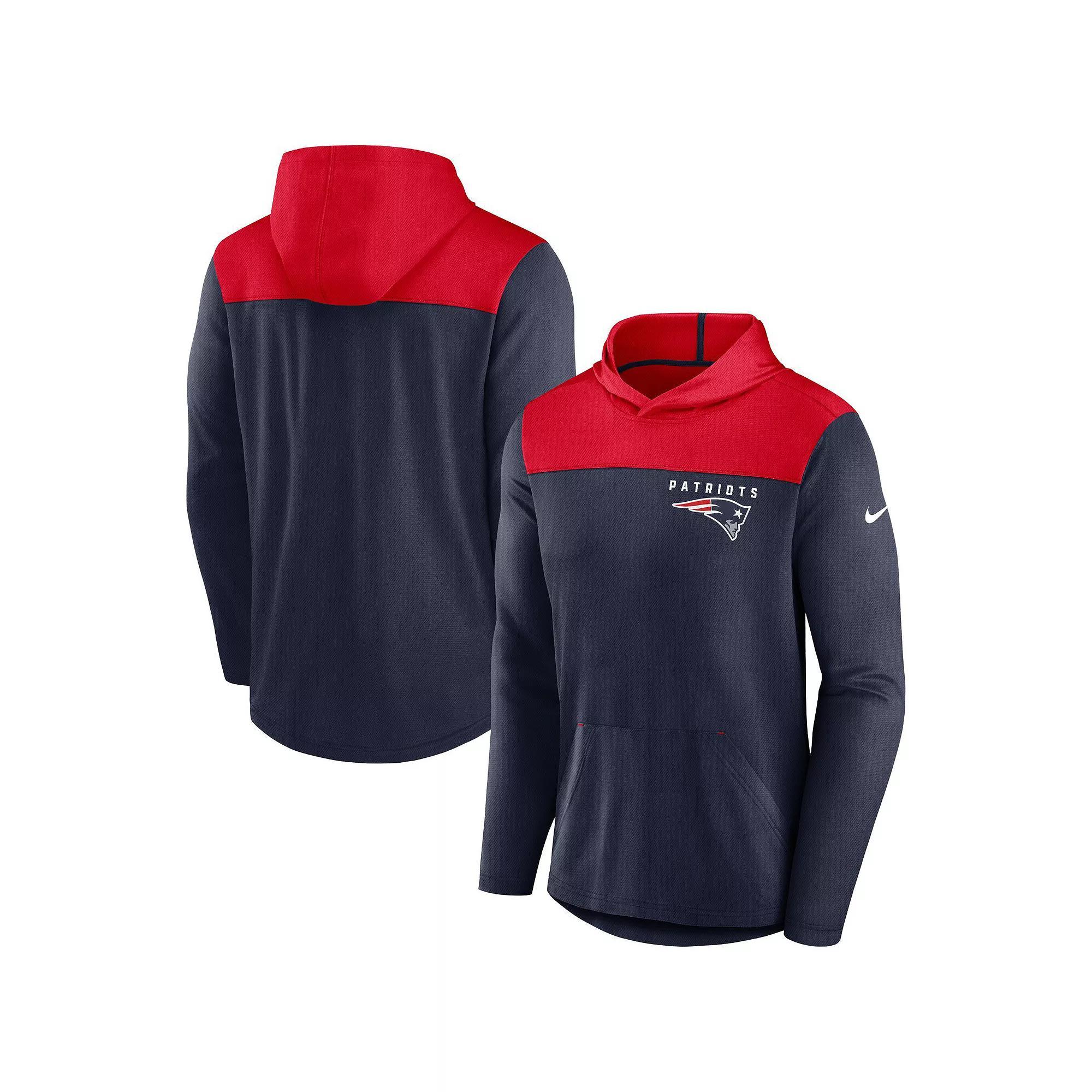 Men's Nike Navy New England Patriots Fan Gear Pullover Hoodie, Size: XL, Blue Product Image