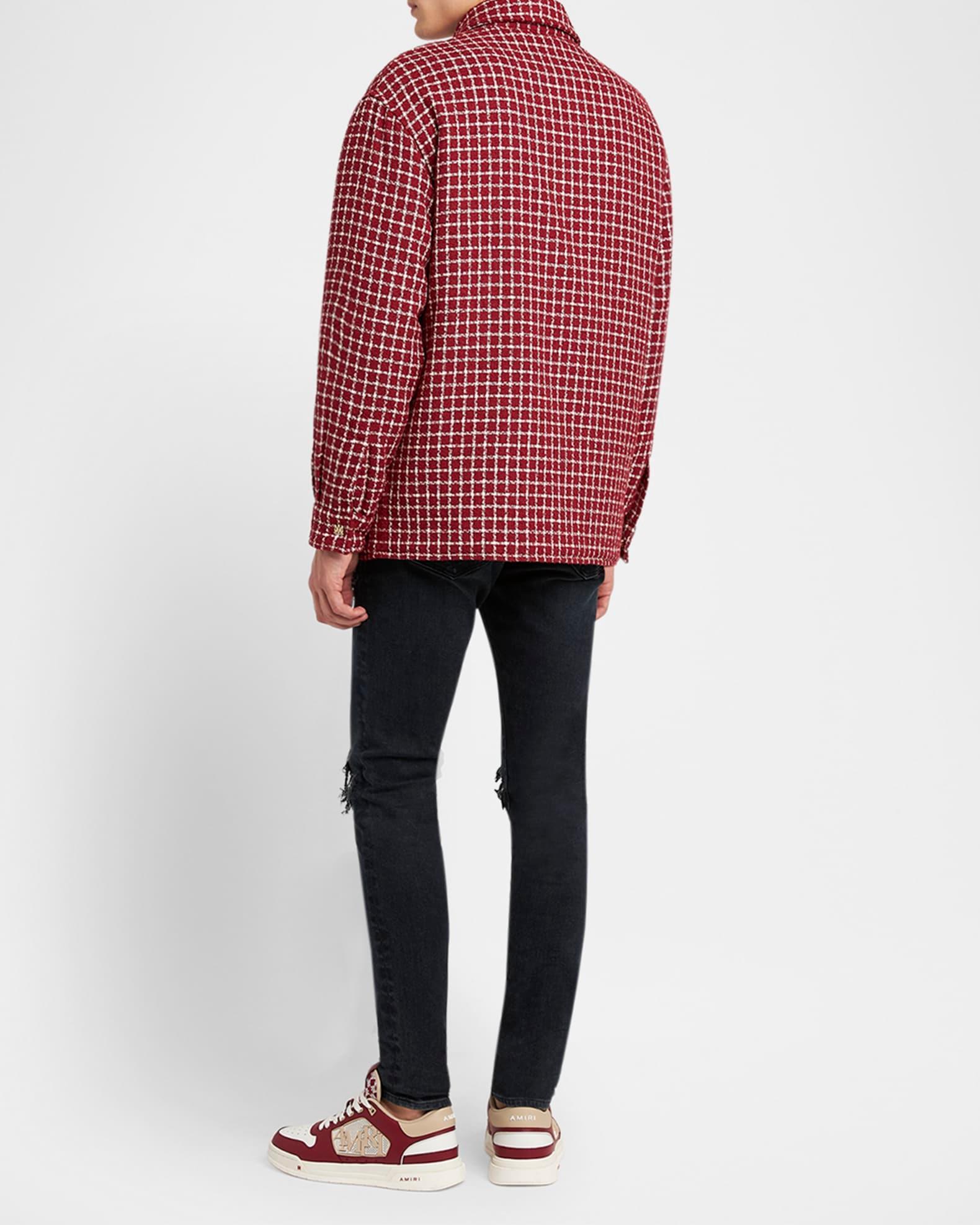 Men's Boucle Padded Overshirt Product Image