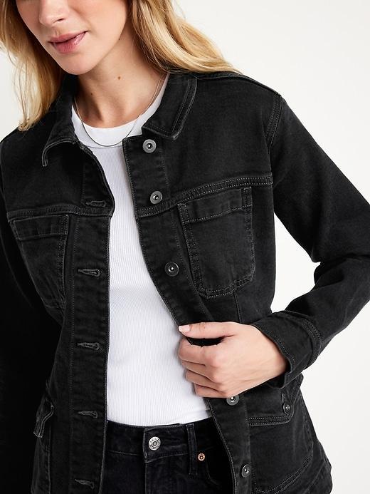 Jean Utility Jacket Product Image