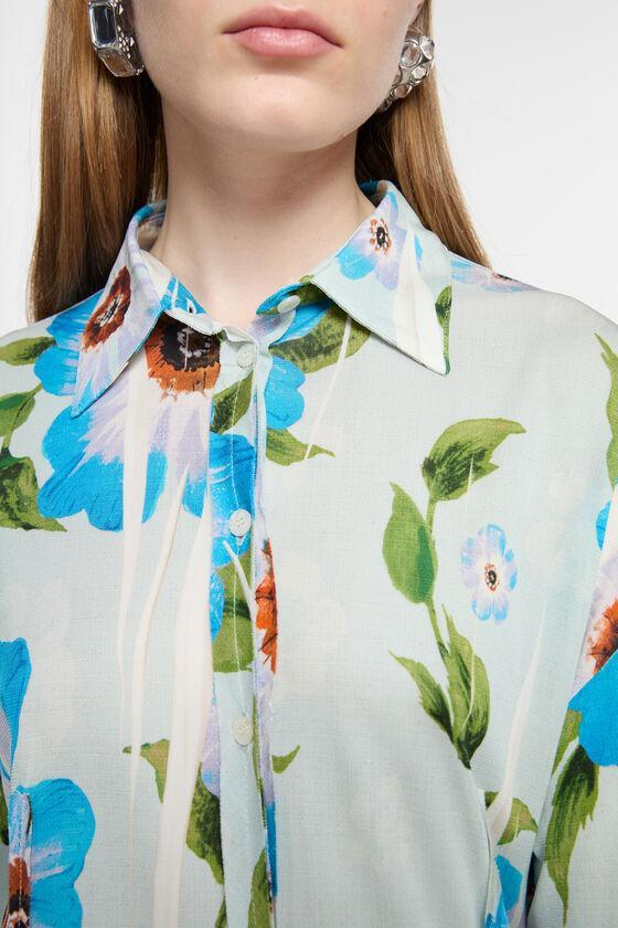 Button-up printed shirt Product Image