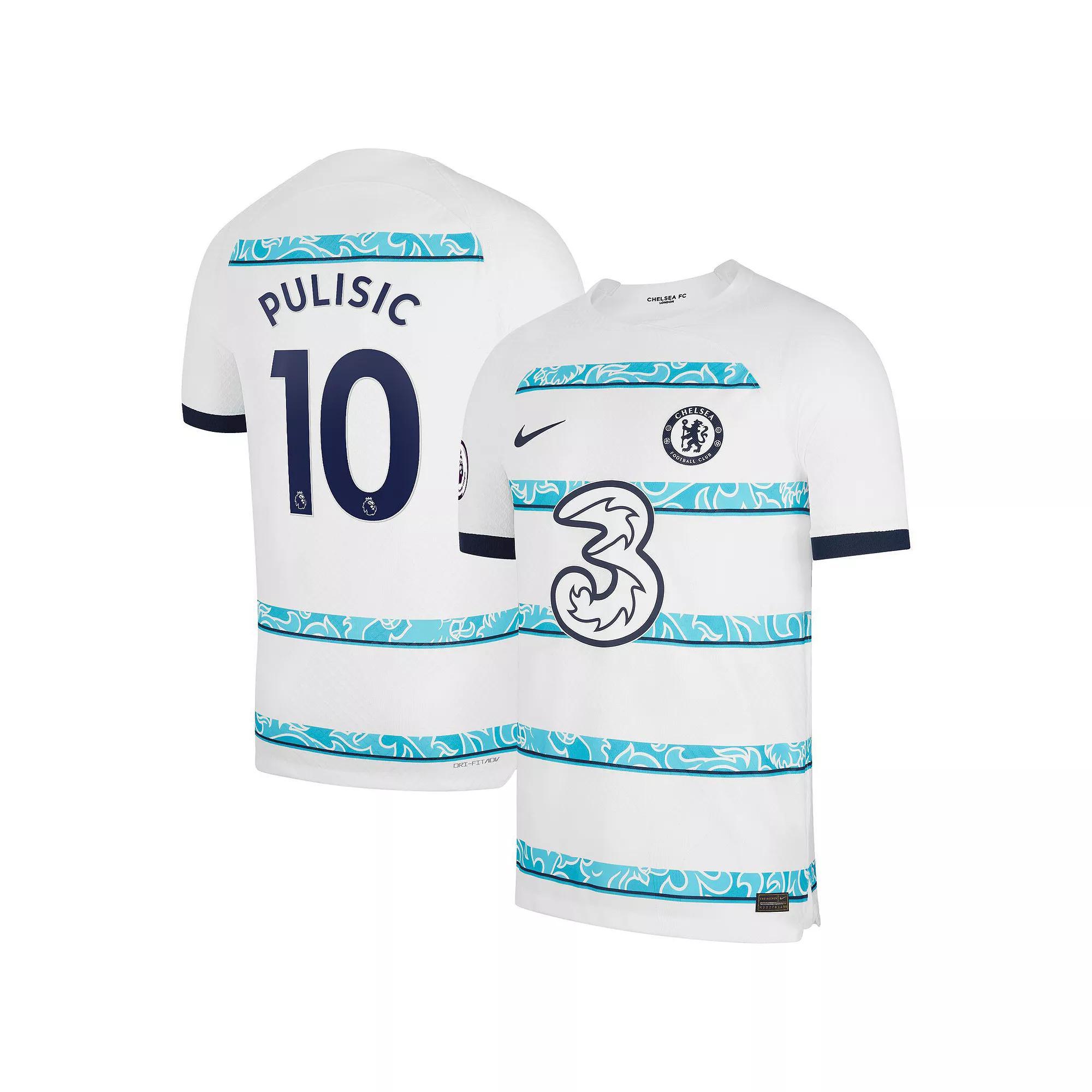 Mens Nike Christian Pulisic White Chelsea 2022/23 Away Vapor Match Authentic Player Jersey Product Image