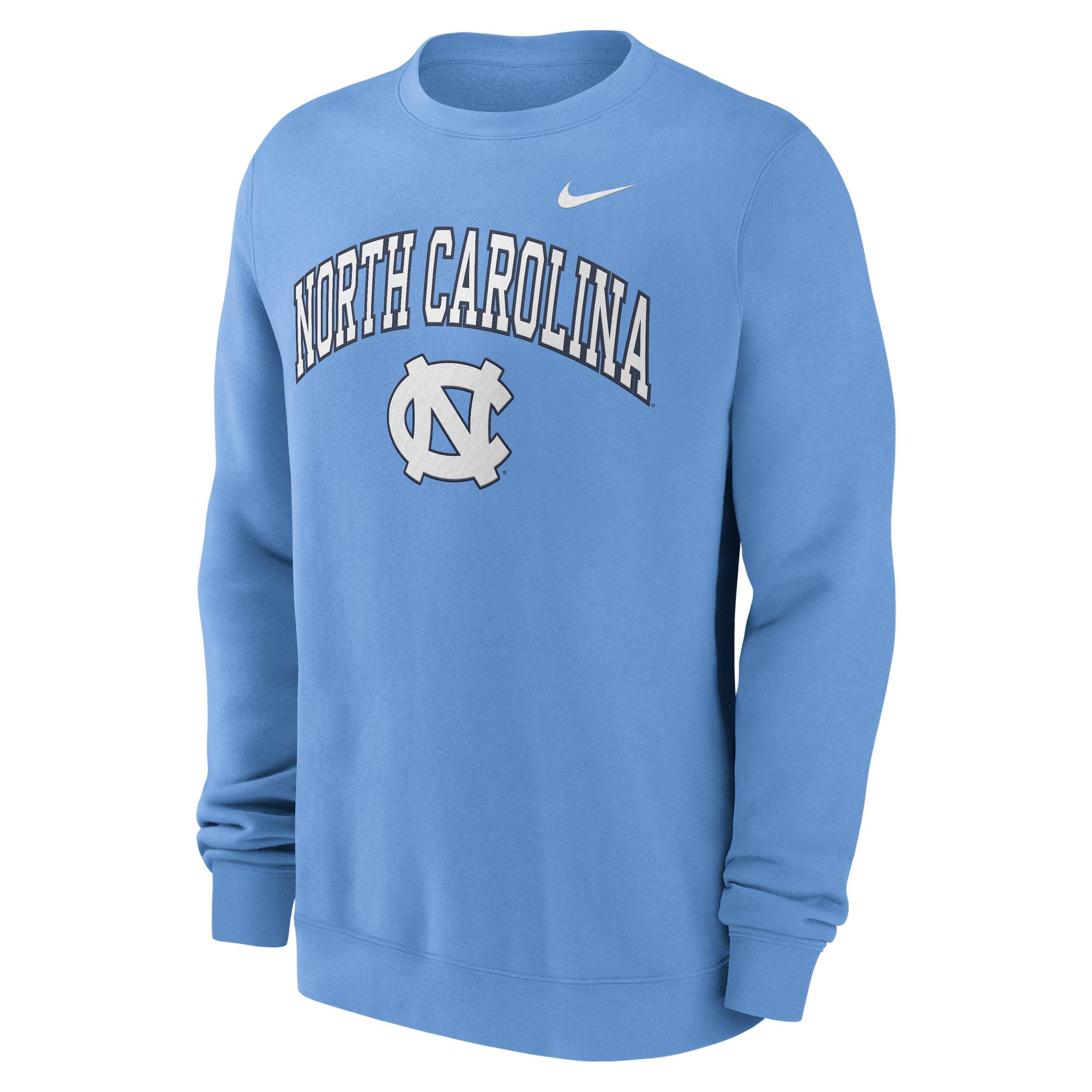 North Carolina Arch Nike Mens College Pullover Crew | NKPU4EYNCN-Y48 Product Image