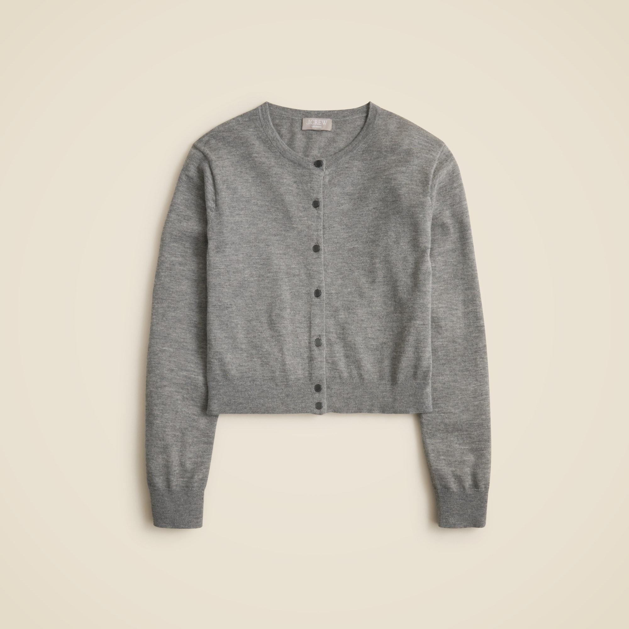 Featherweight cashmere cardigan Product Image