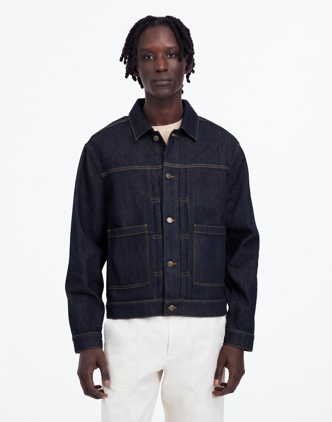 Denim Trucker Jacket Product Image