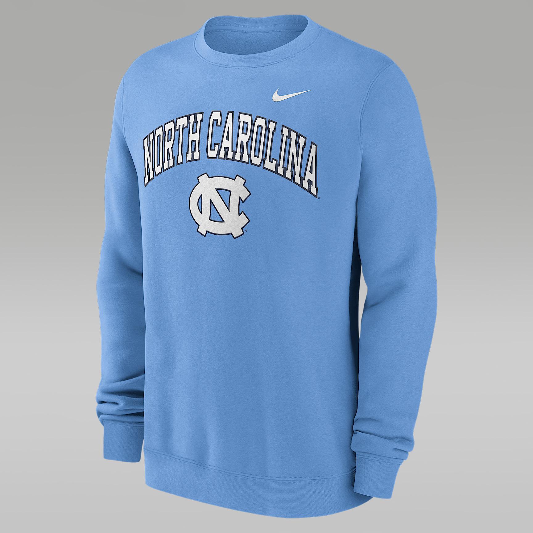 North Carolina Arch Nike Mens College Pullover Crew | NKPU4EYNCN-Y48 Product Image